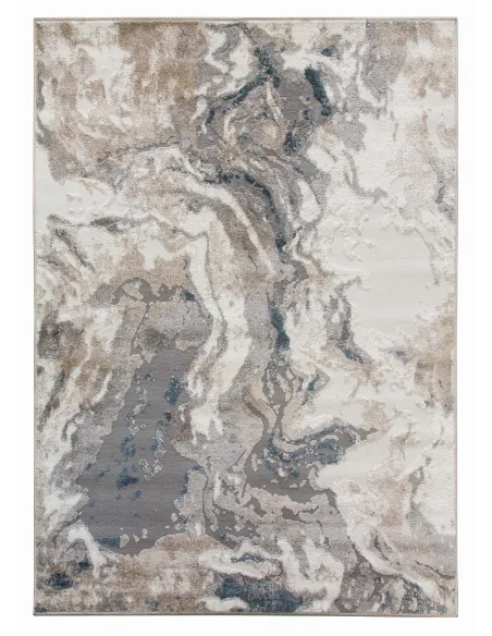 Casino Marble Rug - Blue | Murphy Furniture