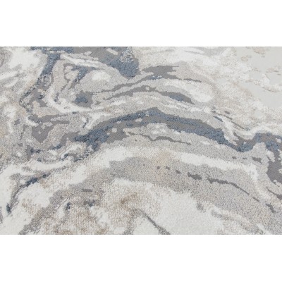 Casino Marble Rug - Blue | Murphy Furniture