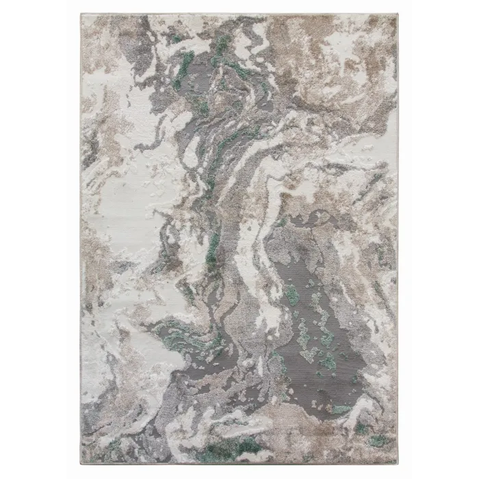 Casino Marble Rug - Green | Murphy Furniture