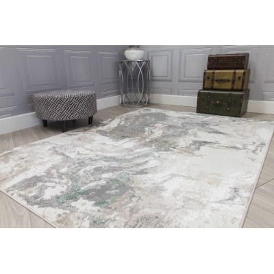 Casino Marble Rug - Green | Murphy Furniture