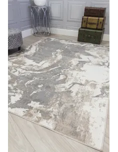 Casino Marble Rug - Greige | Murphy Furniture
