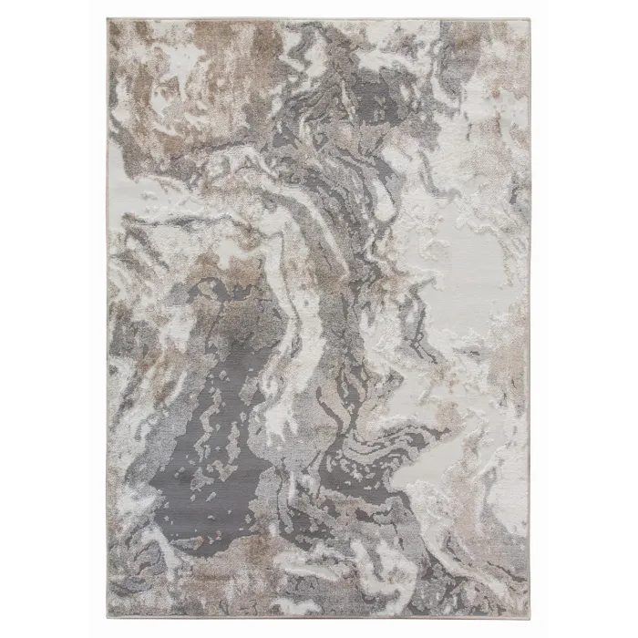 Casino Marble Rug - Greige | Murphy Furniture