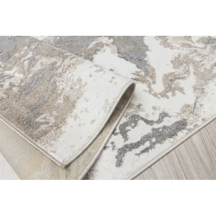 Casino Marble Rug - Greige | Murphy Furniture