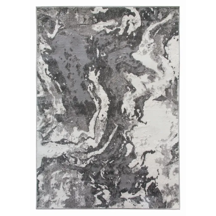 Casino Marble Rug - Grey | Murphy Furniture