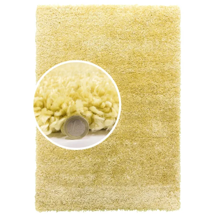 Dreams Shaggy Rug - Yellow | Murphy Furniture