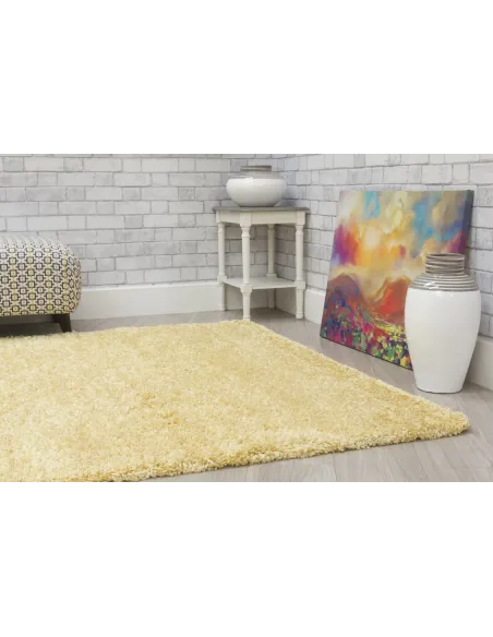 Dreams Shaggy Rug - Yellow | Murphy Furniture