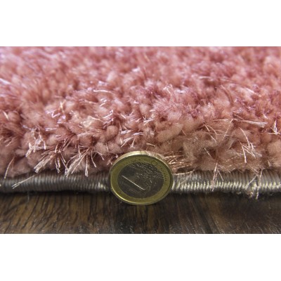 Luxus Ripple 3D Shaggy Rug - Pink Multi | Murphy Furniture