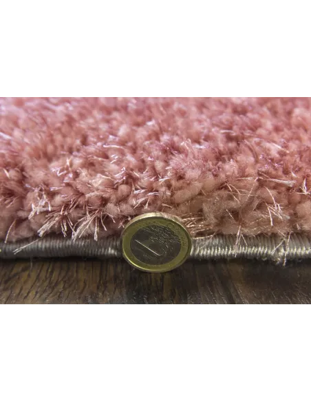 Luxus Ripple 3D Shaggy Rug - Pink Multi | Murphy Furniture
