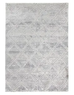 Rococo Quadito Rug - Grey/Cream | Murphy Furniture 2