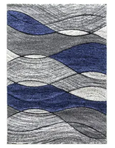 Impulse Waves Rug - Navy/Grey | Murphy Furniture 2