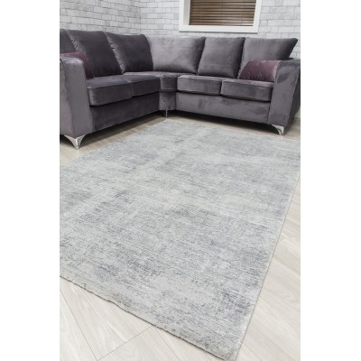 Rococo Glossi Rug - Grey | Murphy Furniture