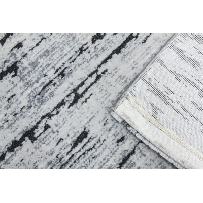 Rococo Crevassi Rug - Grey/Black | Murphy Furniture