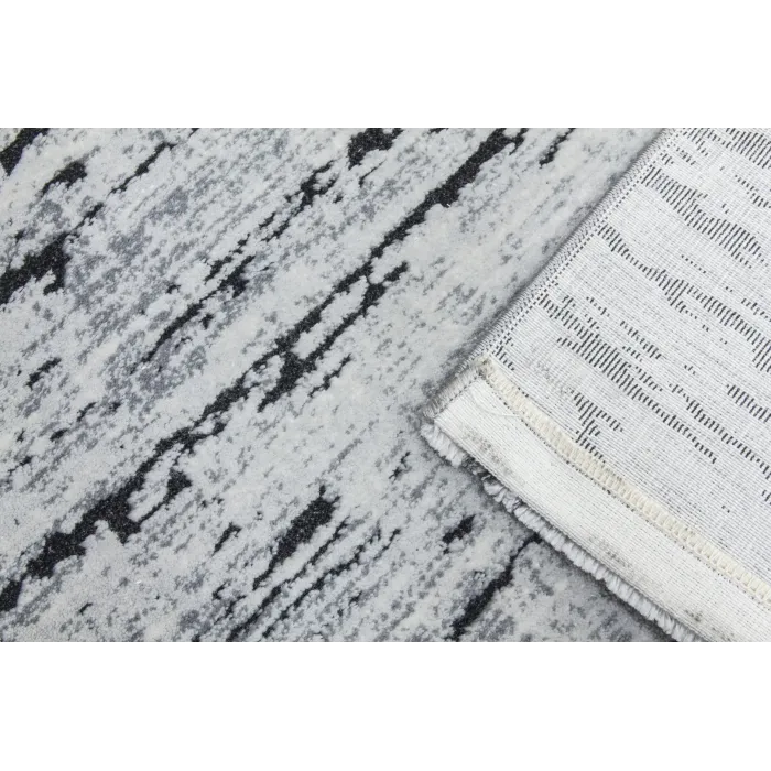 Rococo Crevassi Rug - Grey/Black | Murphy Furniture