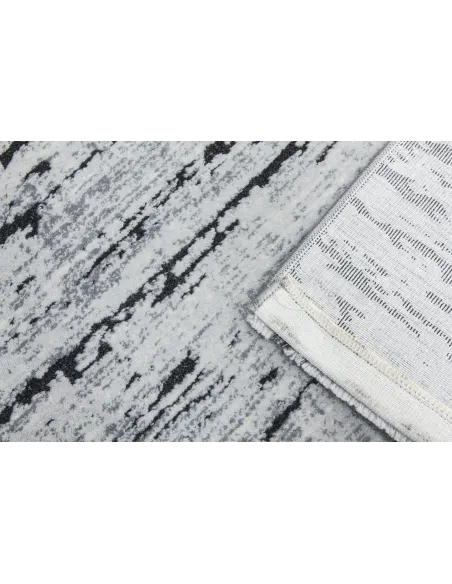 Rococo Crevassi Rug - Grey/Black | Murphy Furniture