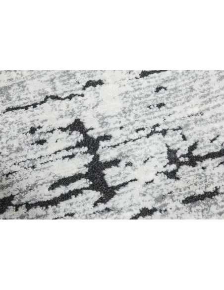 Rococo Crevassi Rug - Grey/Black | Murphy Furniture
