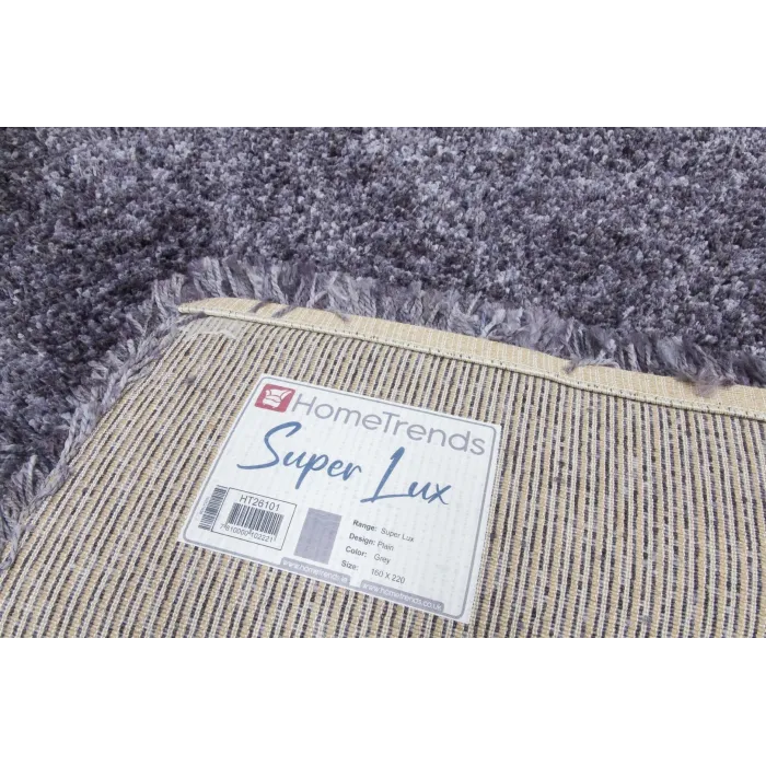 Superlux Super Shaggy Rug - Grey | Murphy Furniture