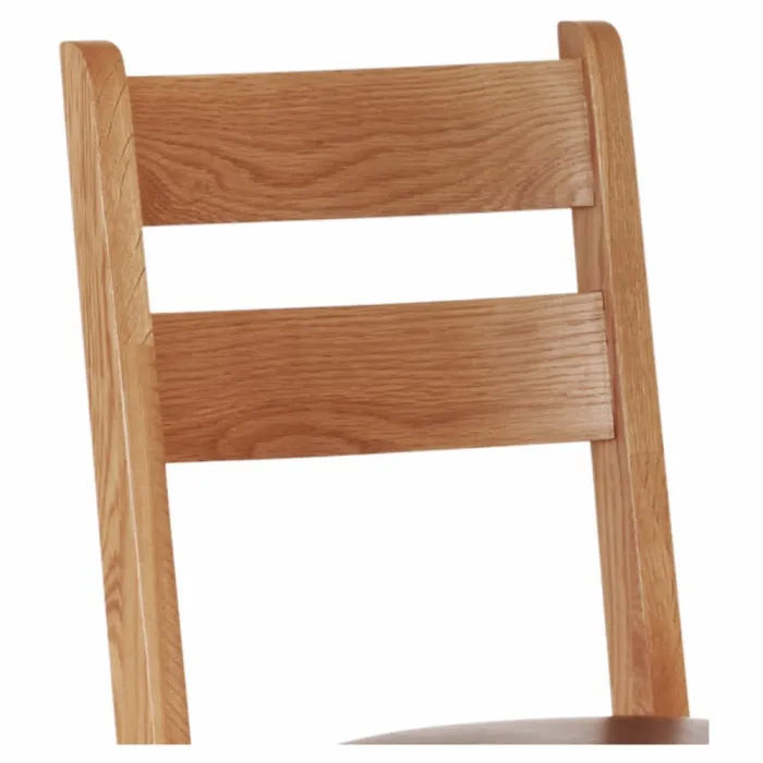 Lancaster Low Dining Chair - Solid Oak | Murphy Furniture