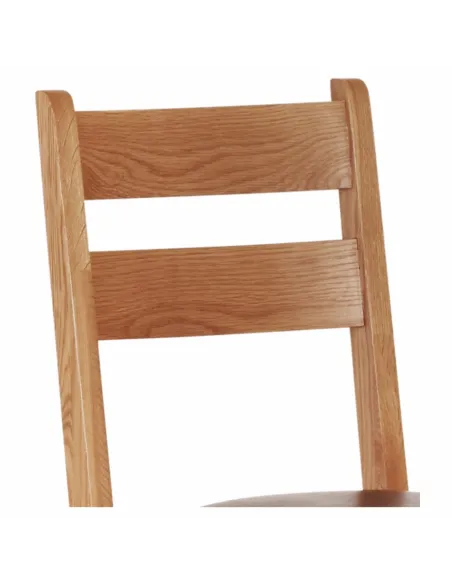 Lancaster Low Dining Chair - Solid Oak | Murphy Furniture