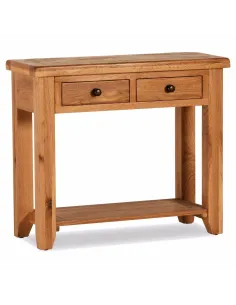 Lancaster 2 Drawer Console Table - Solid | Murphy Furniture 2