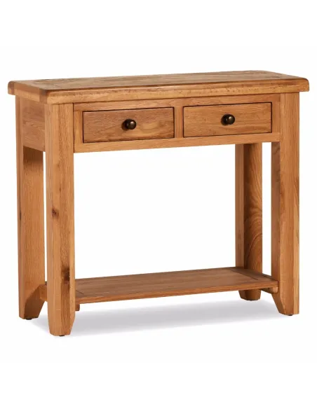 Lancaster 2 Drawer Console Table - Solid | Murphy Furniture
