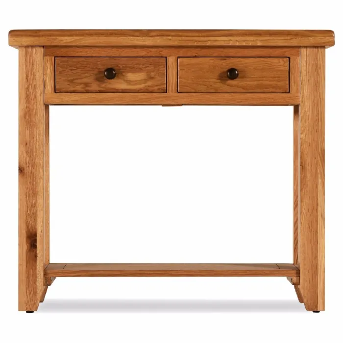 Lancaster 2 Drawer Console Table - Solid | Murphy Furniture