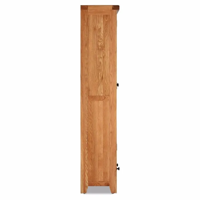Lancaster Double Display Cabinet - Solid | Murphy Furniture