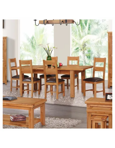 Lancaster Large Extending Dining Table - | Murphy Furniture