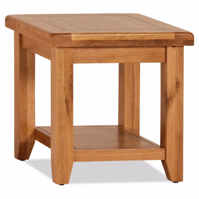 Lancaster Lamp Table - Solid Oak | Murphy Furniture