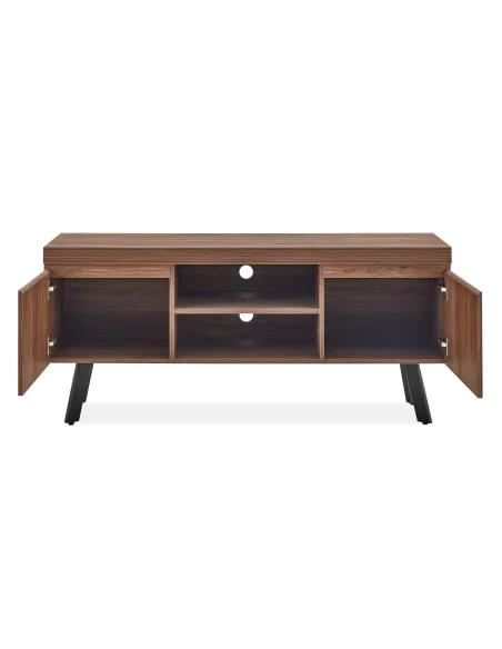 Isla Wide TV Unit - Walnut | Murphy Furniture