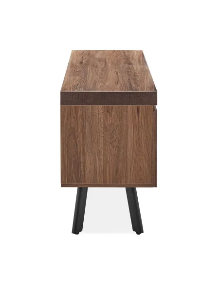 Isla Wide TV Unit - Walnut | Murphy Furniture