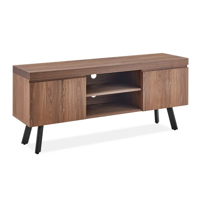 Isla Wide TV Unit - Walnut | Murphy Furniture