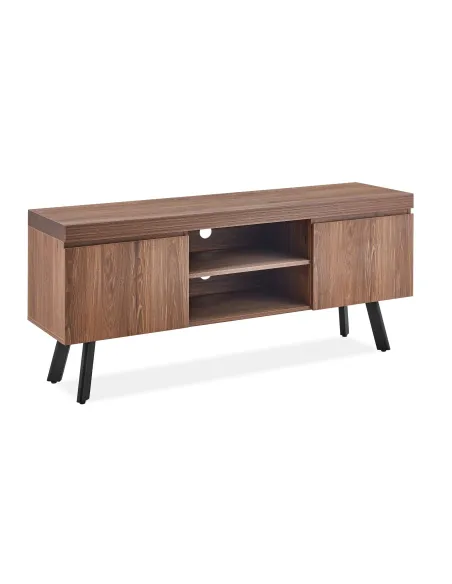 Isla Wide TV Unit - Walnut | Murphy Furniture