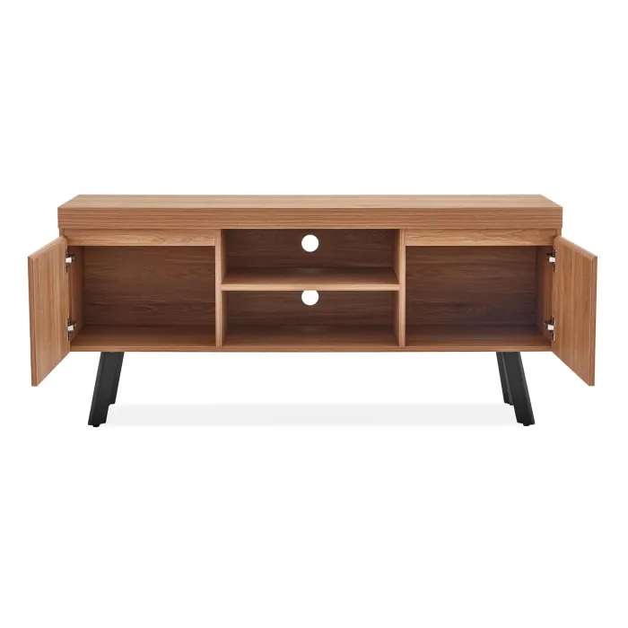 Isla Wide TV Unit - Oak | Murphy Furniture