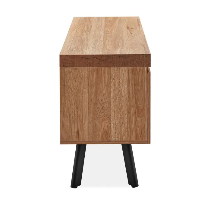 Isla Wide TV Unit - Oak | Murphy Furniture