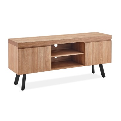 Isla Wide TV Unit - Oak | Murphy Furniture