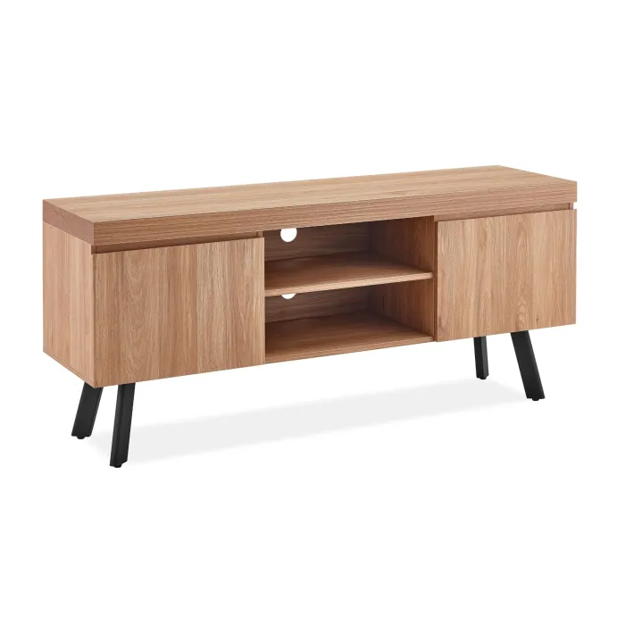 Isla Wide TV Unit - Oak | Murphy Furniture