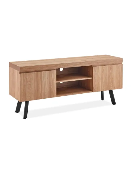 Isla Wide TV Unit - Oak | Murphy Furniture