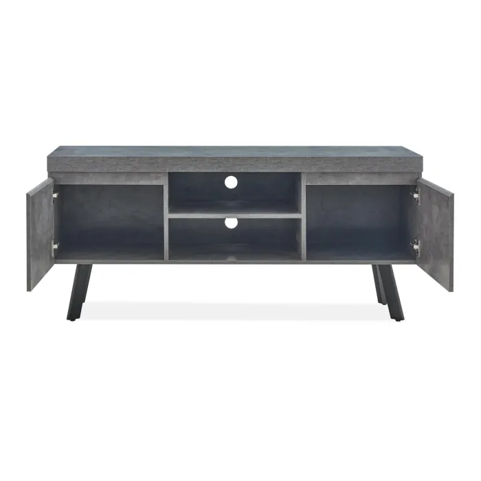 Isla Wide TV Unit  - Grey | Murphy Furniture