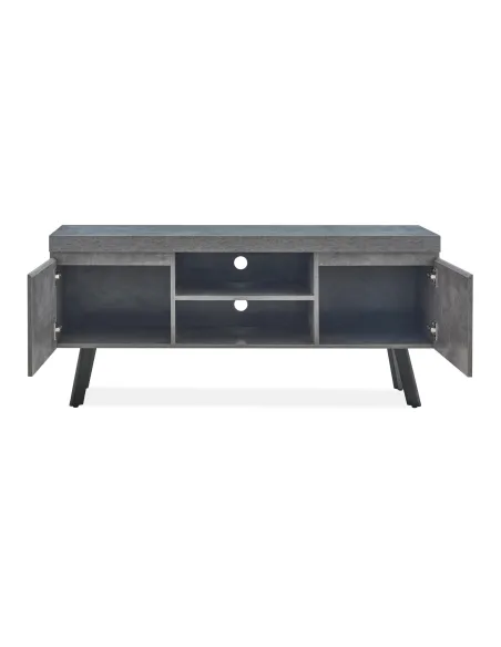 Isla Wide TV Unit  - Grey | Murphy Furniture