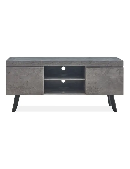 Isla Wide TV Unit  - Grey | Murphy Furniture