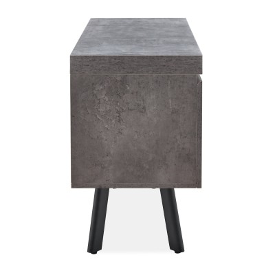 Isla Wide TV Unit  - Grey | Murphy Furniture
