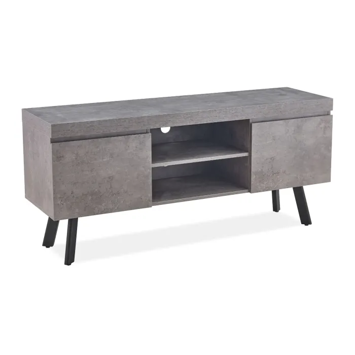Isla Wide TV Unit  - Grey | Murphy Furniture