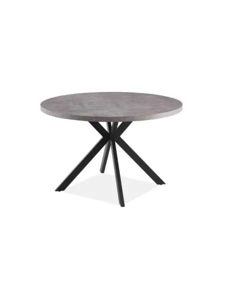 Isla Round Dining Table - Grey Marble | Murphy Furniture