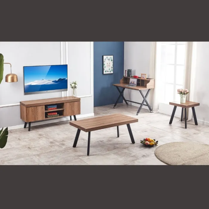 Isla Lamp Table - Walnut | Murphy Furniture