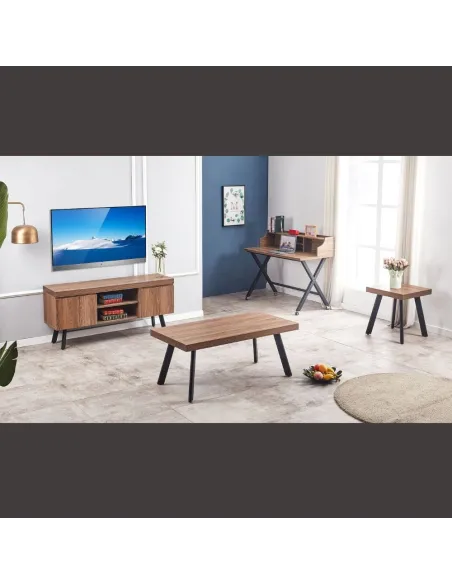 Isla Lamp Table - Walnut | Murphy Furniture