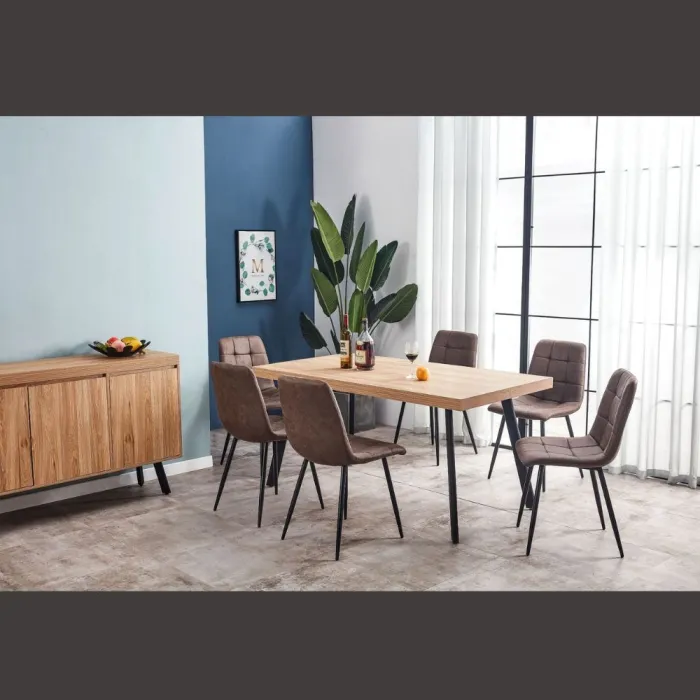 Isla Dining Chair - Brown | Murphy Furniture