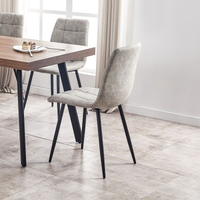 Isla Dining Chair - Silver Grey | Murphy Furniture
