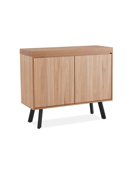 Isla 2 Door Sideboard - Oak | Murphy Furniture