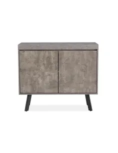 Isla 2 Door Sideboard  - Grey | Murphy Furniture
