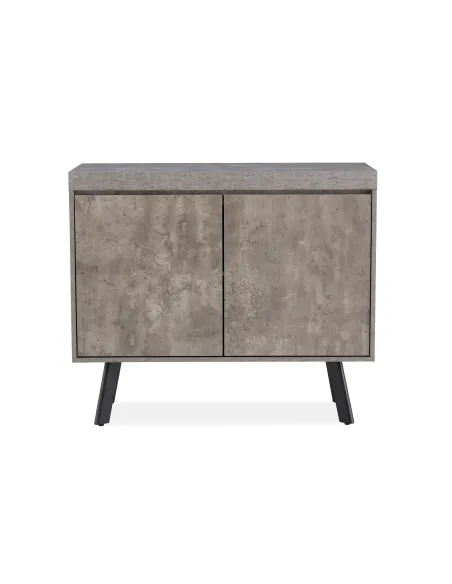 Isla 2 Door Sideboard  - Grey | Murphy Furniture